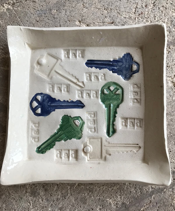 Father's Day Clay Coin/ Key Tray